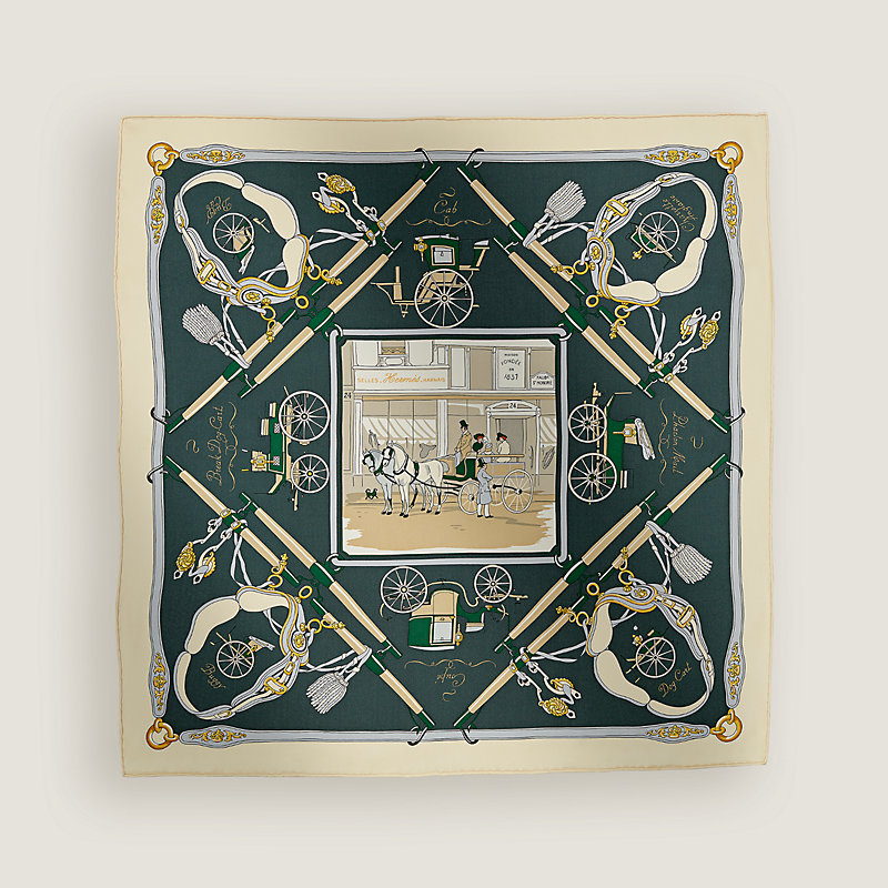 Carré 70 Palonniers - Verde | Hermès Italia